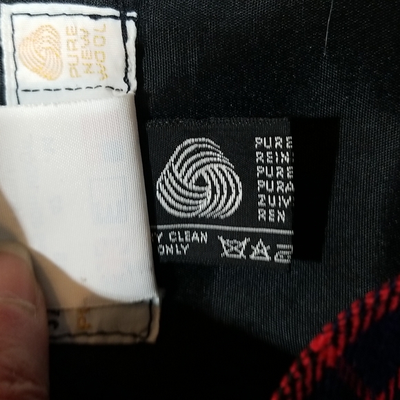 JAMES PRINGLE made in Scotland Red Wool Plaid Longer Midi Skirt - Picture 4 of 14